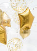 Picture of ORBZ BALLOON CONFETTI GOLD 16 INCH